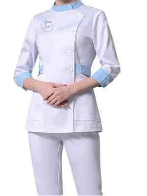 Signature Front-Button Salon Uniform Set Signature Front-Button Salon Uniform Set